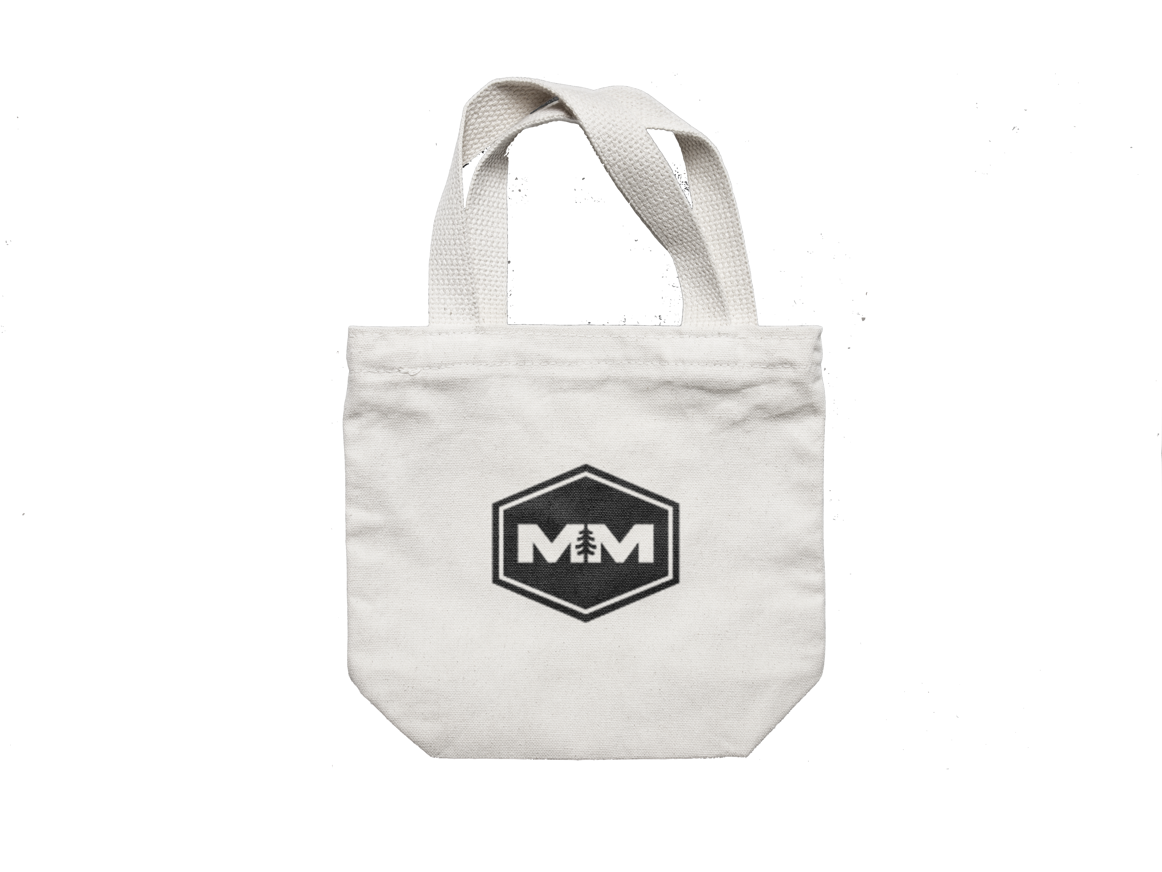 Branding mockup on totebag